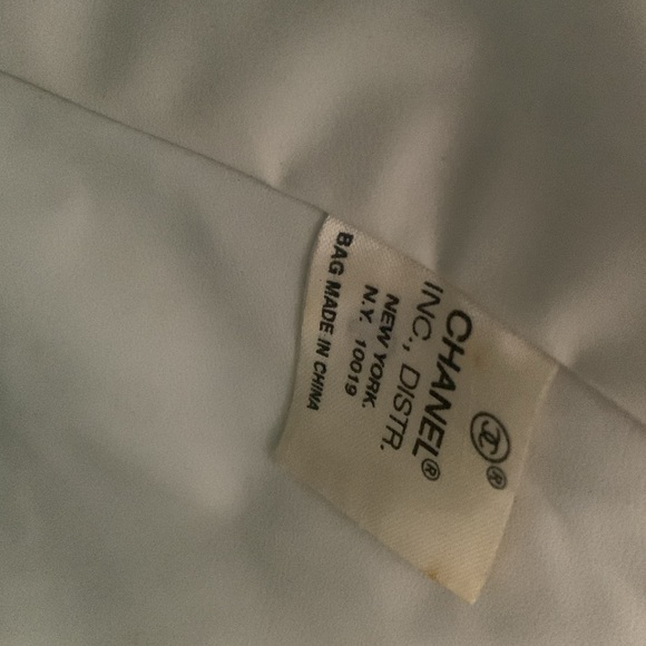 Black Chanel Soleil Canvas Drawstring Bucket Shoulder Bag - Picture 6 of 7